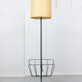 Mid-century floor lamp and coffee table, 1950s