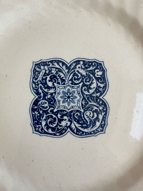 Compotier Terrre de fer Gien