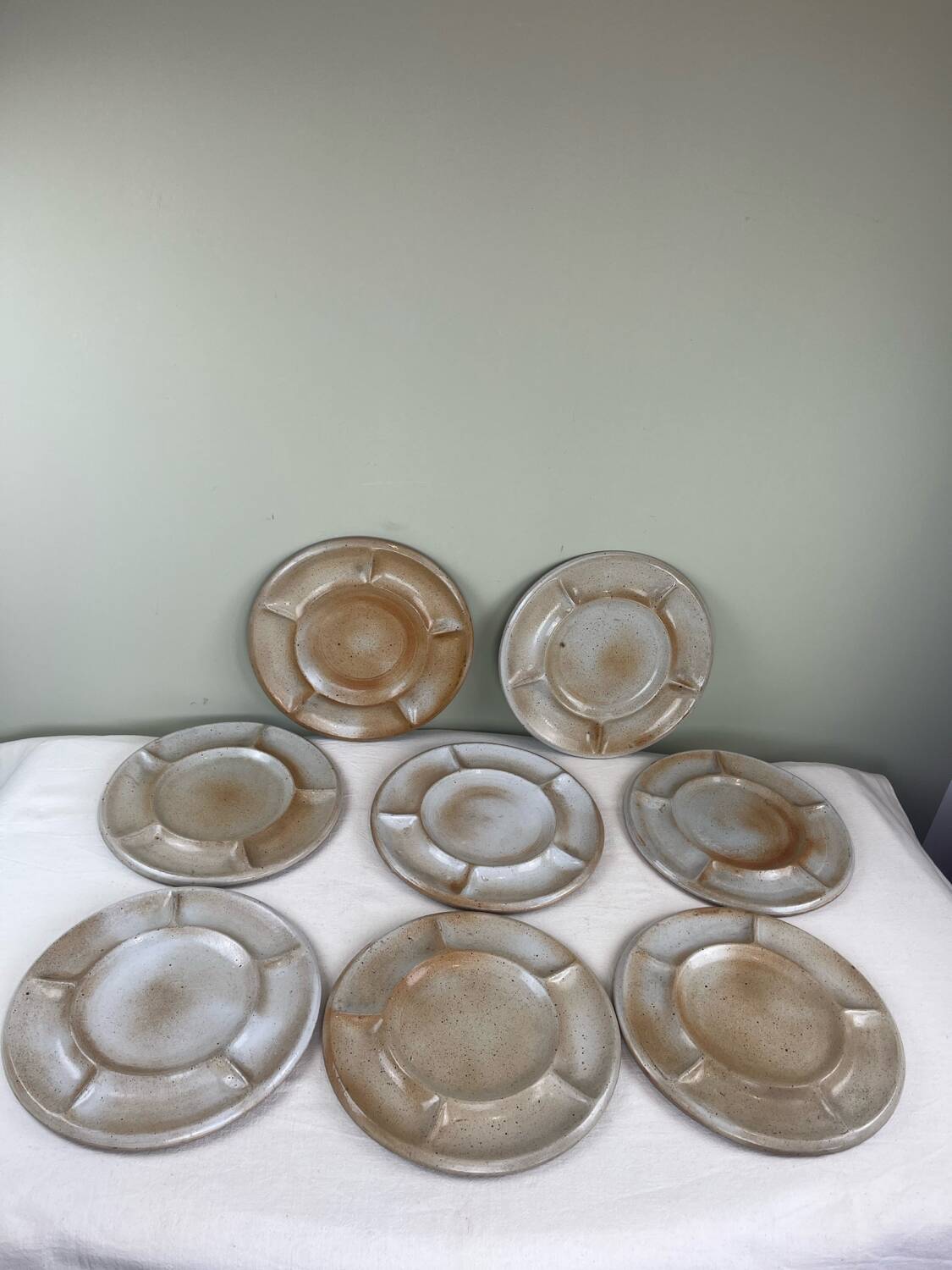 Stoneware plates