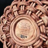 Fruit basket trompe l'œil Portugal 1970s