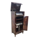 Vintage Chinese record player cabinet / Asian vinyl cabinet