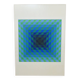 Victor Vasarely, Permutations, Signed EA Original Color screen print , 1960