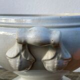 White earthenware tureen from Sarreguemines