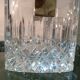 Vintage crystal ice bucket, 1980s