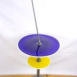 Daniela Puppa "Altair" Floor Murano Lamp With Table, Italia for Vistosi, 1982, Memphis Style