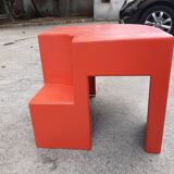 Table basse orange