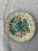 Belle Epoque vine leaf and grape motif slip plate
