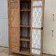 Armoire parisienne bois brut 1950