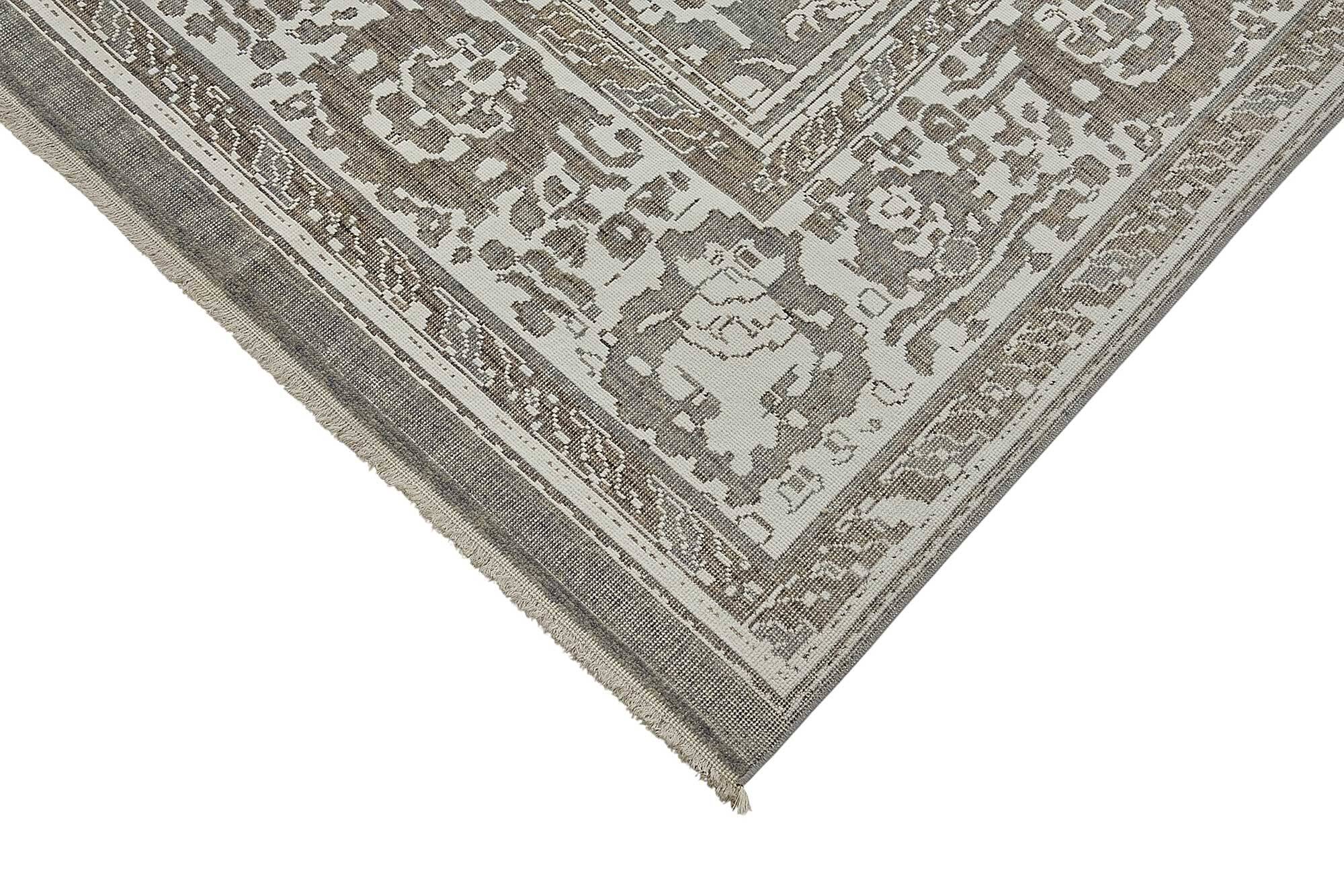 Turkish Handcrafted Loom Oushak Rug 281 cm x 398 cm