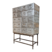 Industrial drawer cabinet filing cabinet hobby cabinet made of iron