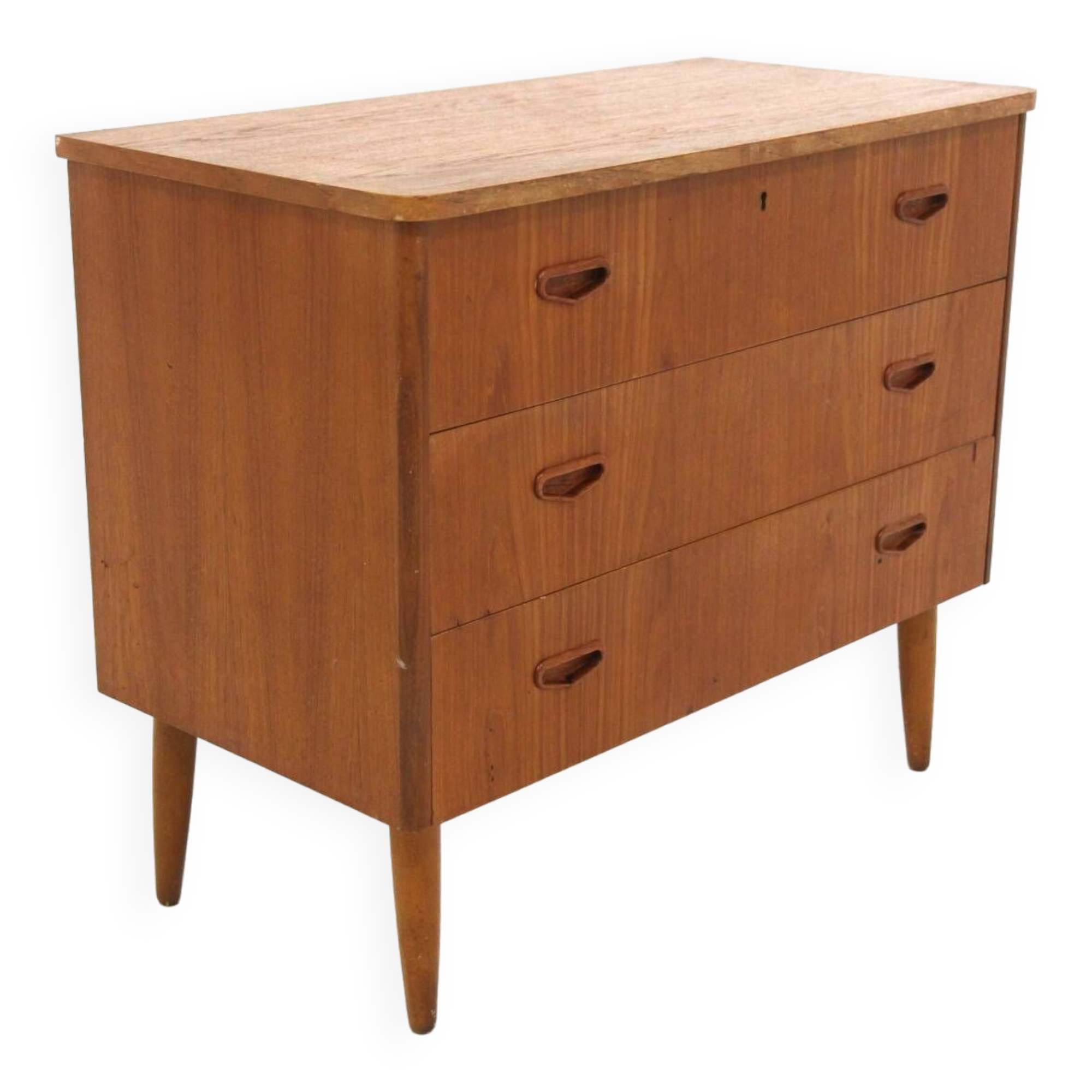 Scandinavian teak chest of drawers, Sweden, 1950