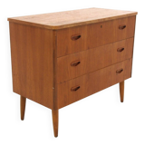 Commode scandinave en teck, Suède, 1950