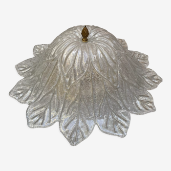 Suspension fleur murano, années 70