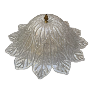 Suspension fleur murano,