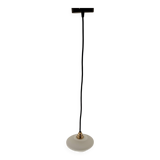 Adjustable suspension in white opaline
