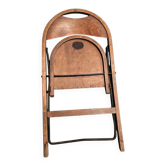 Chaise pliante suédoise par Uno Åhrén pour Gemla, années 1930 / première édition
