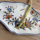 Antique serving dish in faience from Desvres - Signed Géo Martel - Decoration
