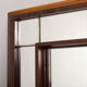 Scandinavian mid-century rosewood mirror with console, Denmark, 1960s