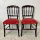 Pair of Napoleon III chairs