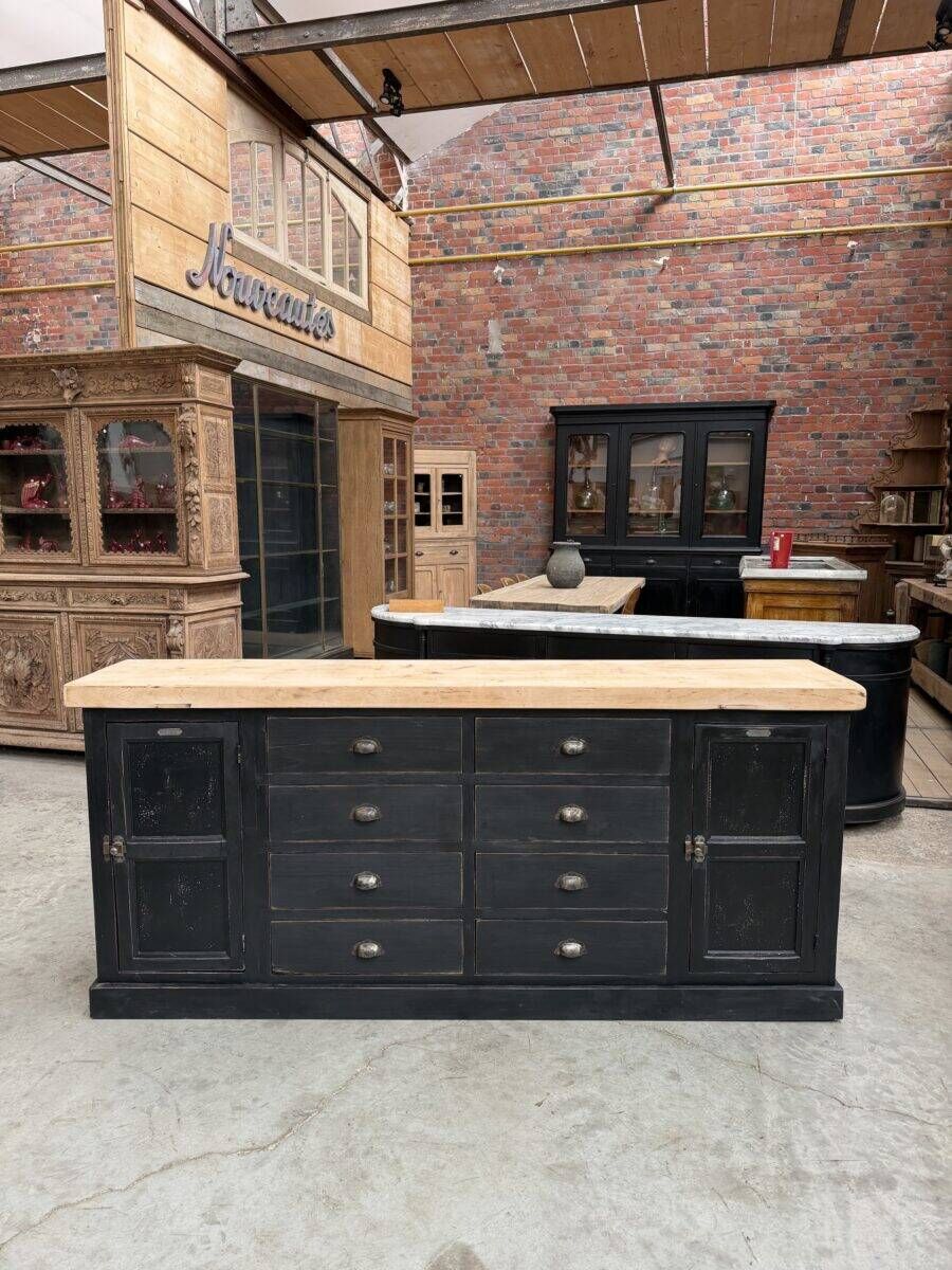 Workshop furniture from the early 20th century.