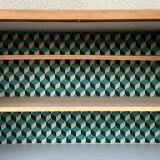 Secretary dresser vintage compass feet 1950