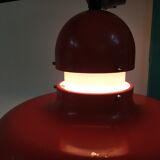 Orange suspension lamp