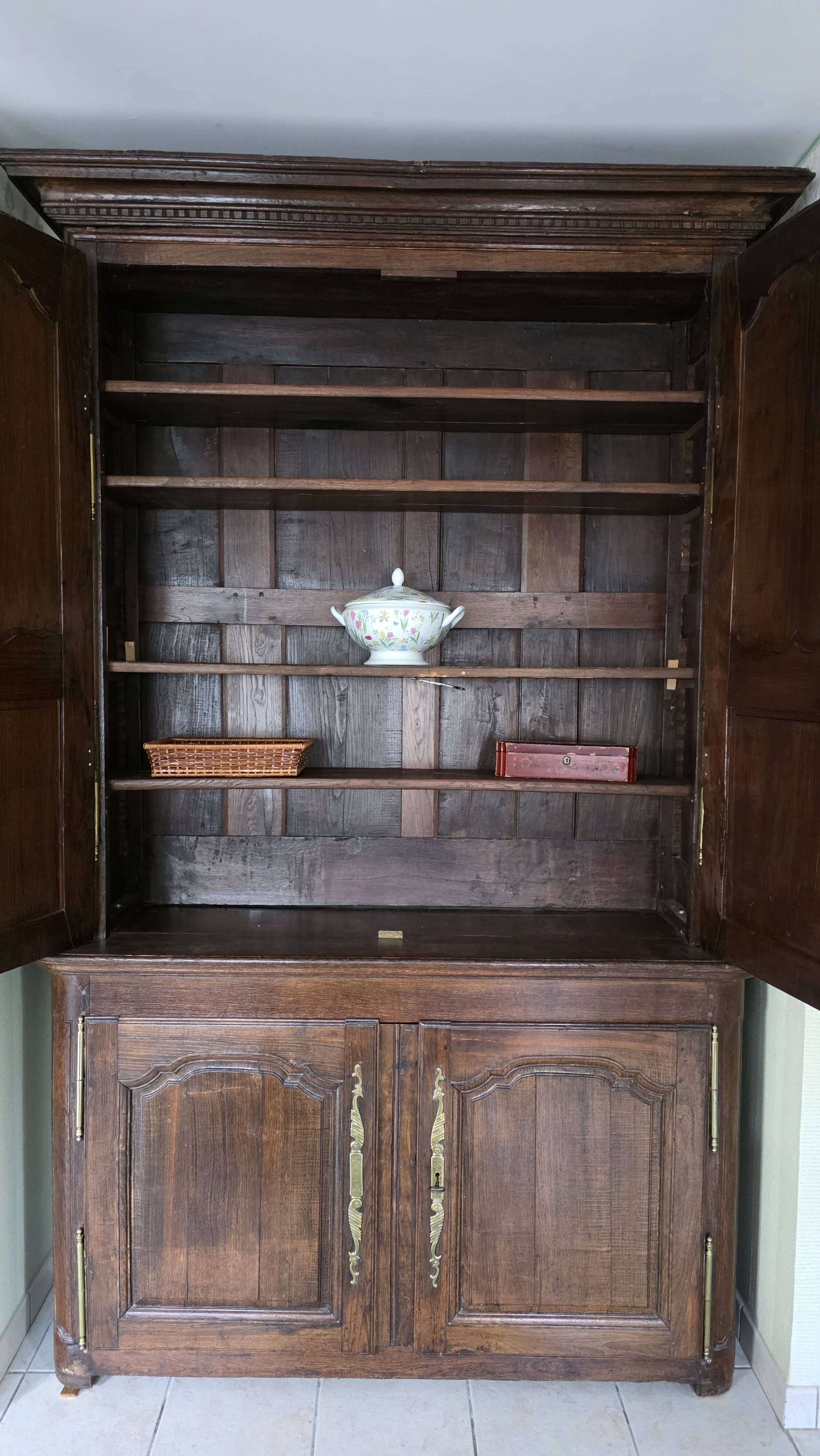 Buffet Normand double corps en chêne