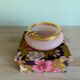 Vintage opaline glass ashtray