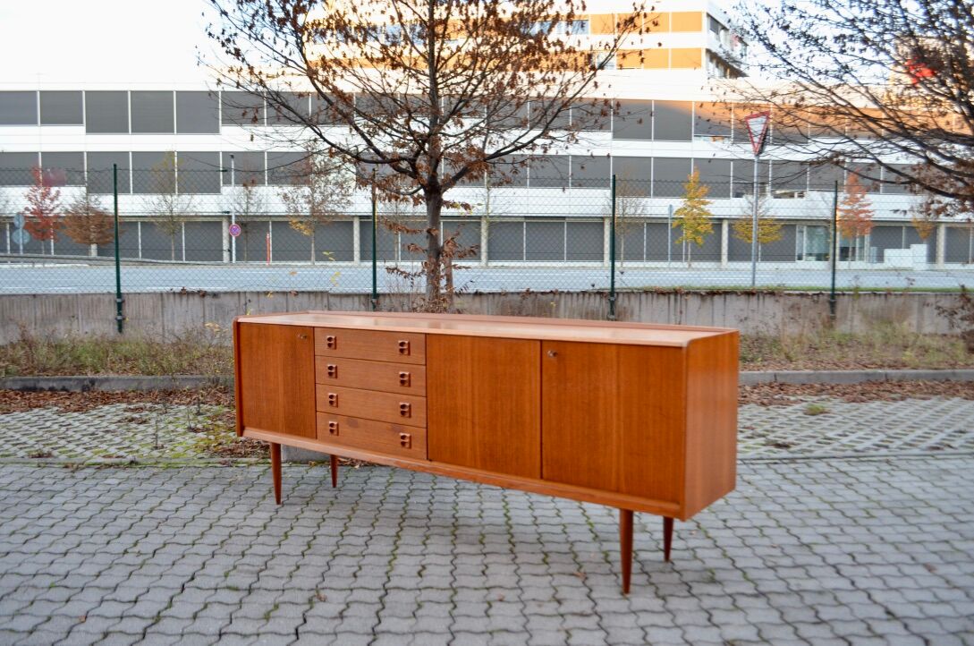 Danish modern teak sideboard