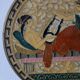 Bronze decorative plate Hermes Greece