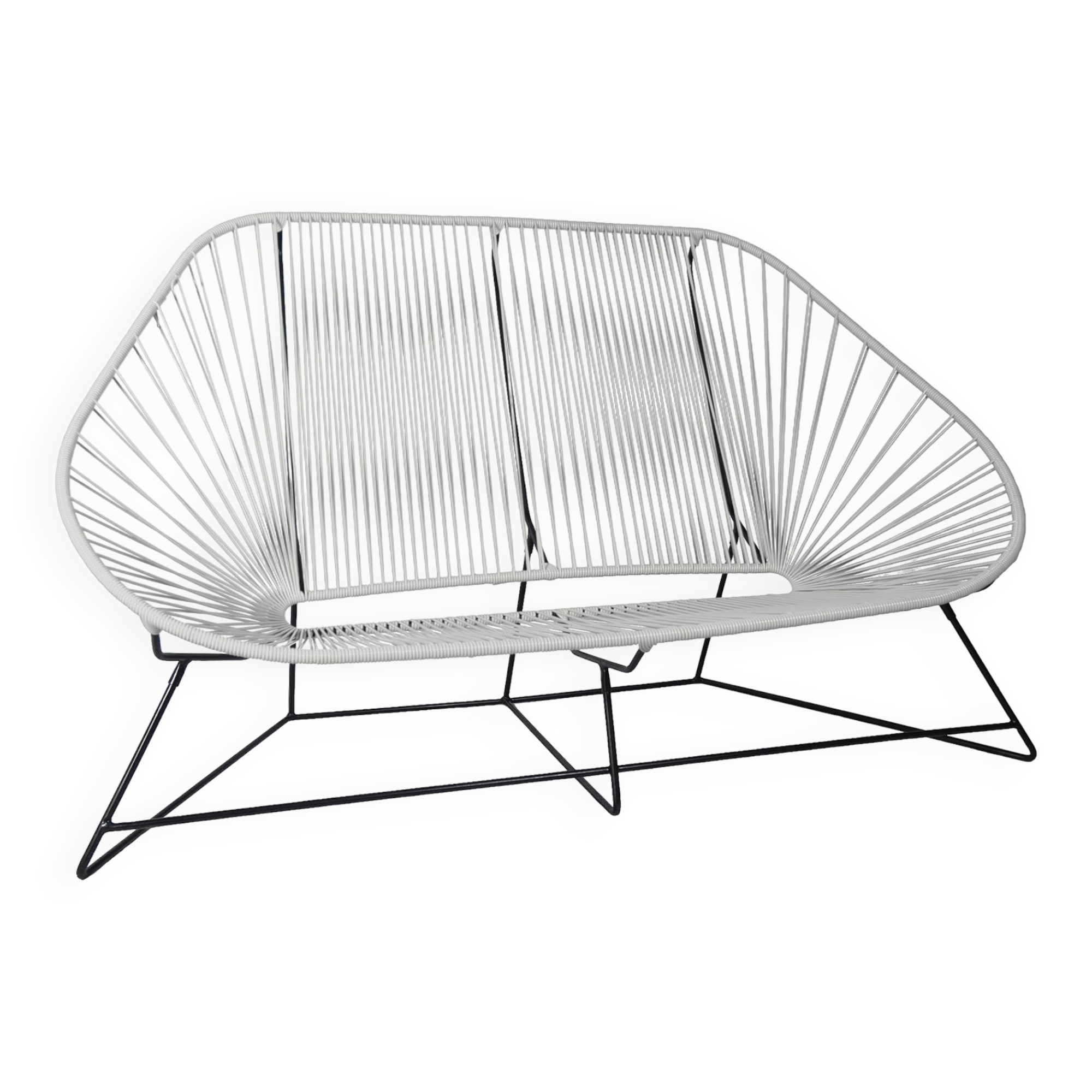 Canape 3 places flint grey BOQA