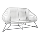 Canape 3 places flint grey BOQA