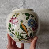 Small English porcelain ball vase