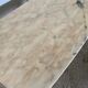 Table basse marbre base laiton vintage 1950