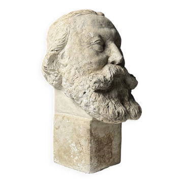 Plaster bust classic head