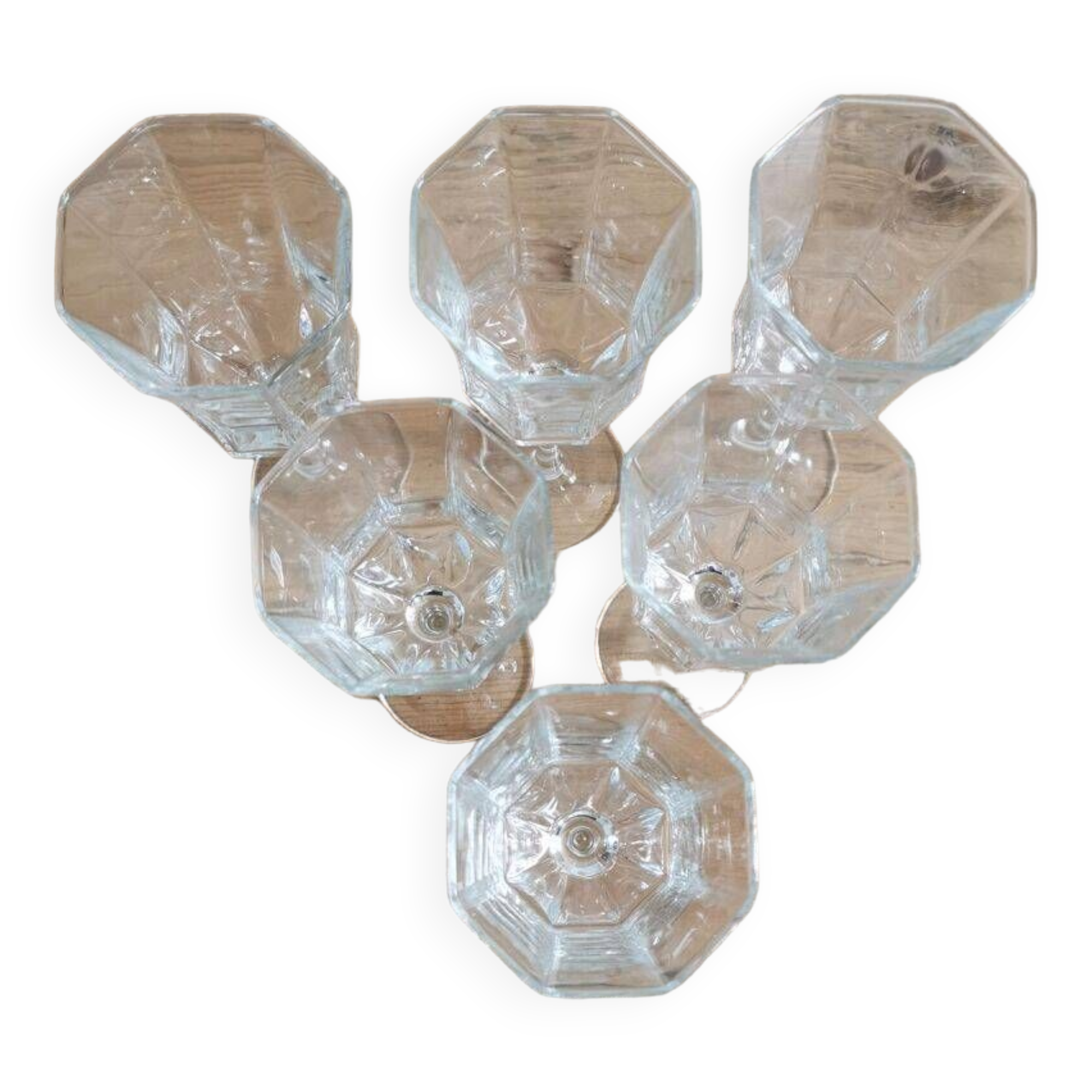 Service of 6 wine glasses Luminarc France