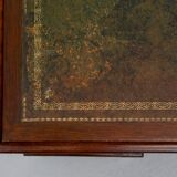 Antique English Mahogany pedestal Desk 1850s