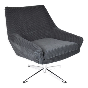 Fauteuil Shell du milieu - chrome