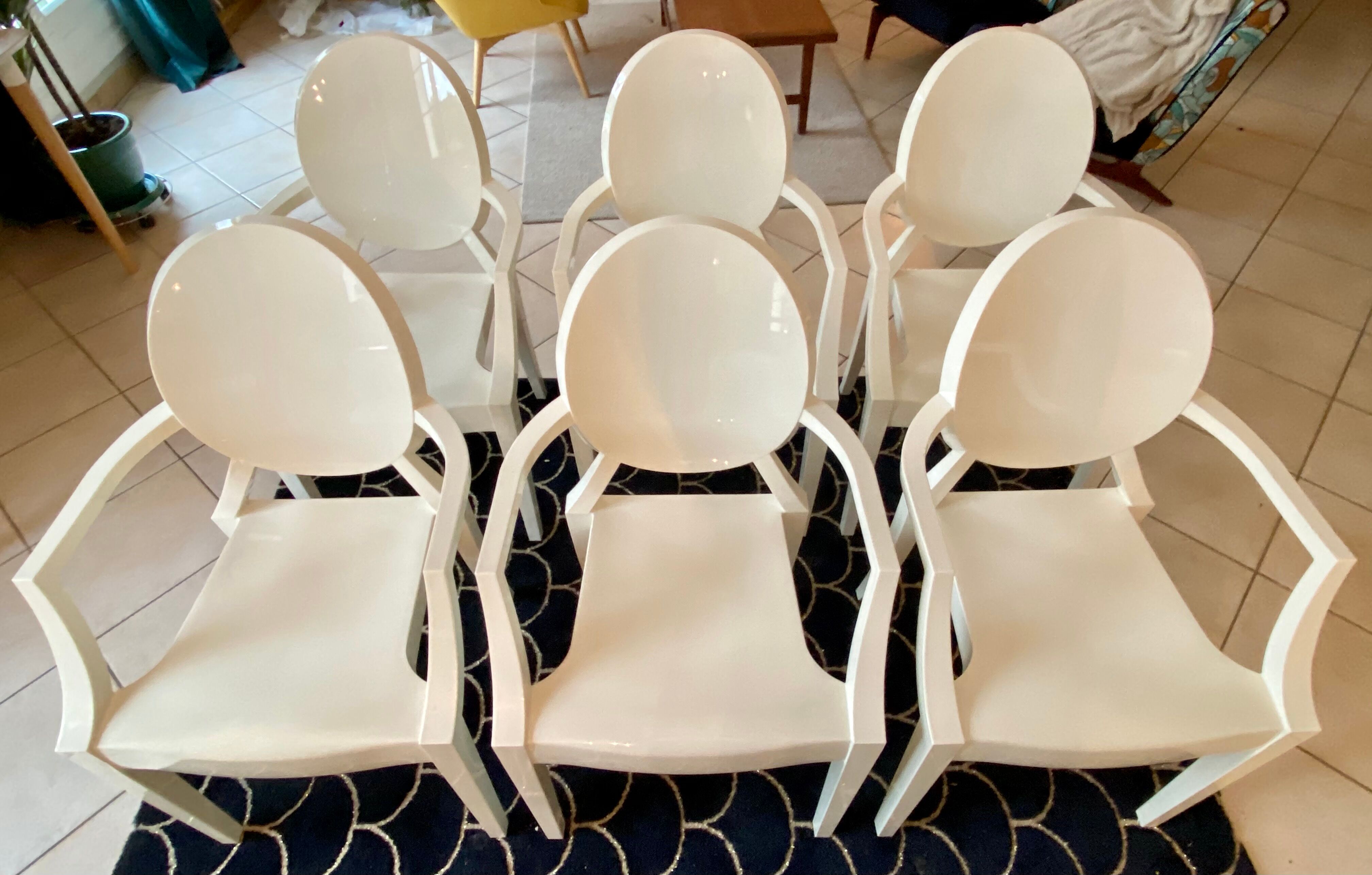 Philippe Starck's Louis Ghost chair for Kartell