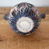 Théière en céramique, majolique Leray Rochefort, France années 1950