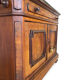 The antique walnut vanity , 19th century