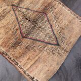 Boujad beige Moroccan rug - 343 x 159 cm