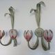 Duo appliques tulipes