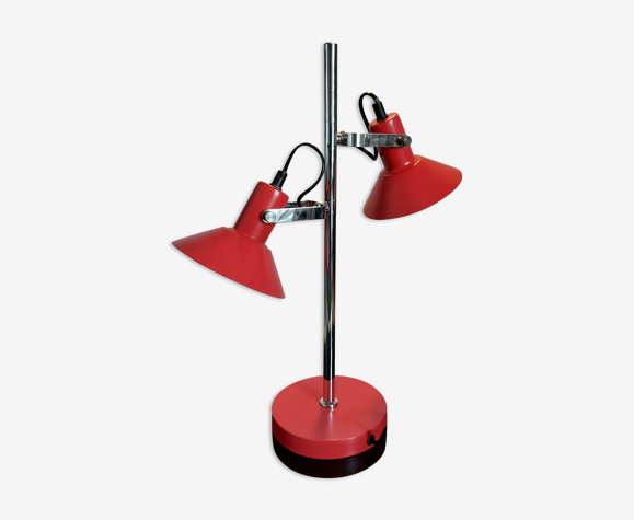 Lampe rouge vintage