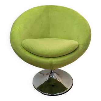 Swivel designer armchair