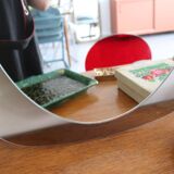 Two-tone glass mirror from the 70s