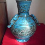 Vase en céramique, West Germany, signé Jasba