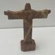 Statue Christ Rédempteur en Pierre Taillée – Sculpture Artisanale