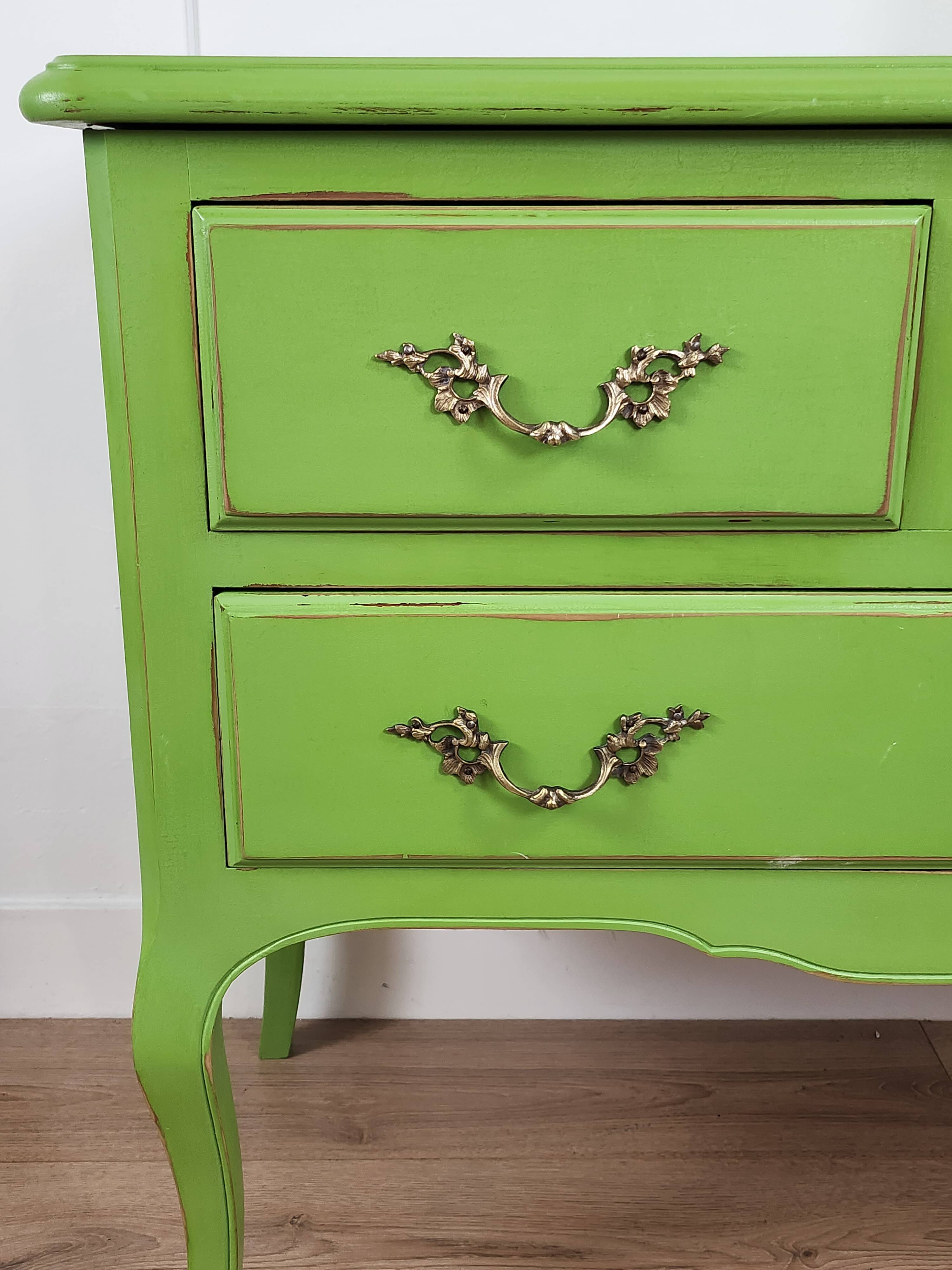 Anise green chest of drawers