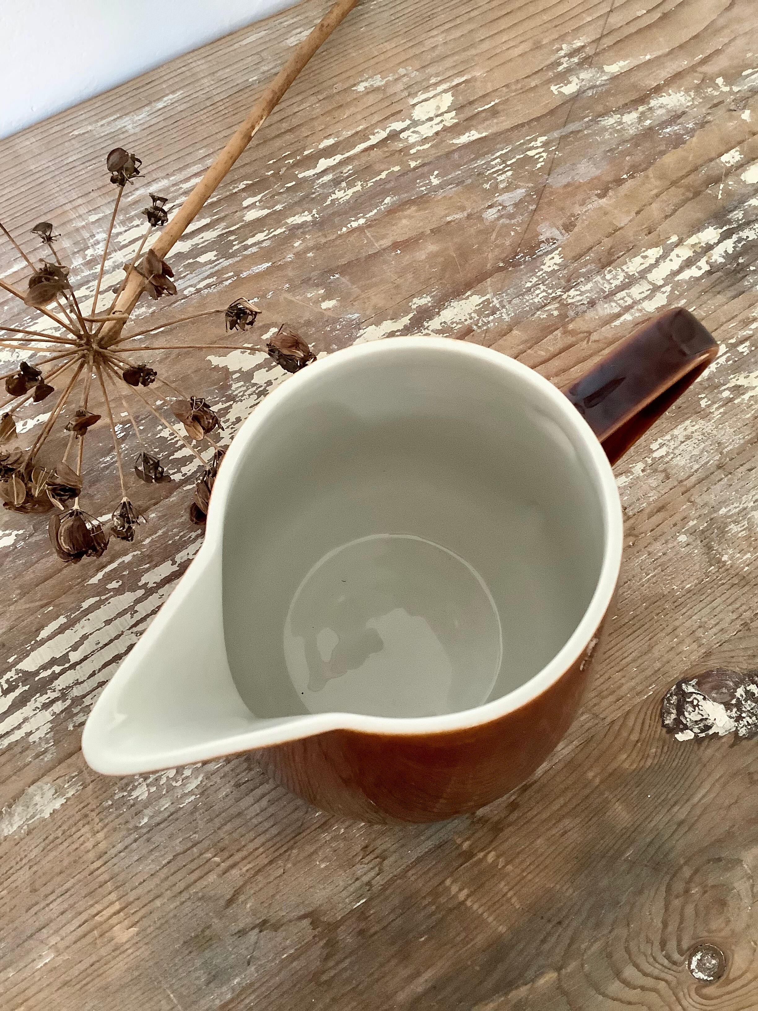 Milk jug where old pitcher Villeroy and Boch